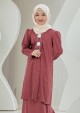 Kebaya Salmia Kids - Dusty Maroon