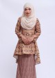 Kurung Che Dalila - Dusty Pink