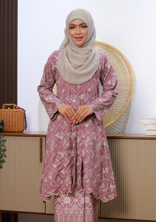 Kebaya Saloma - Dusty Purple