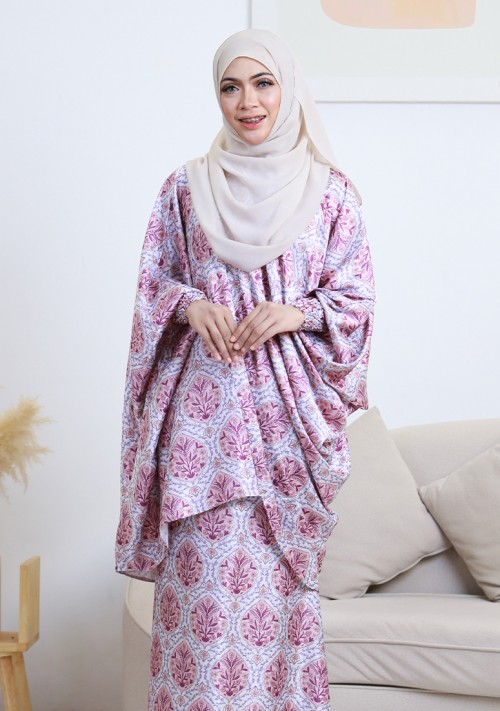 Kurung Wan Naila - Dusty Purple