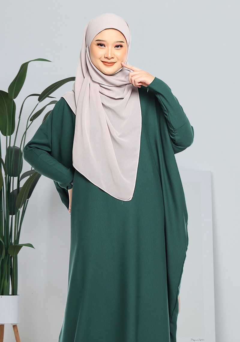 Abaya Nysa - Emerald Green