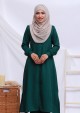 Suit Zakiya Linen - Emerald Green