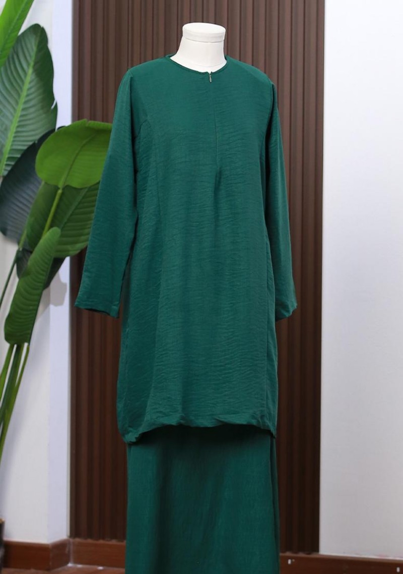 Kurung Azwa - Emerald Green