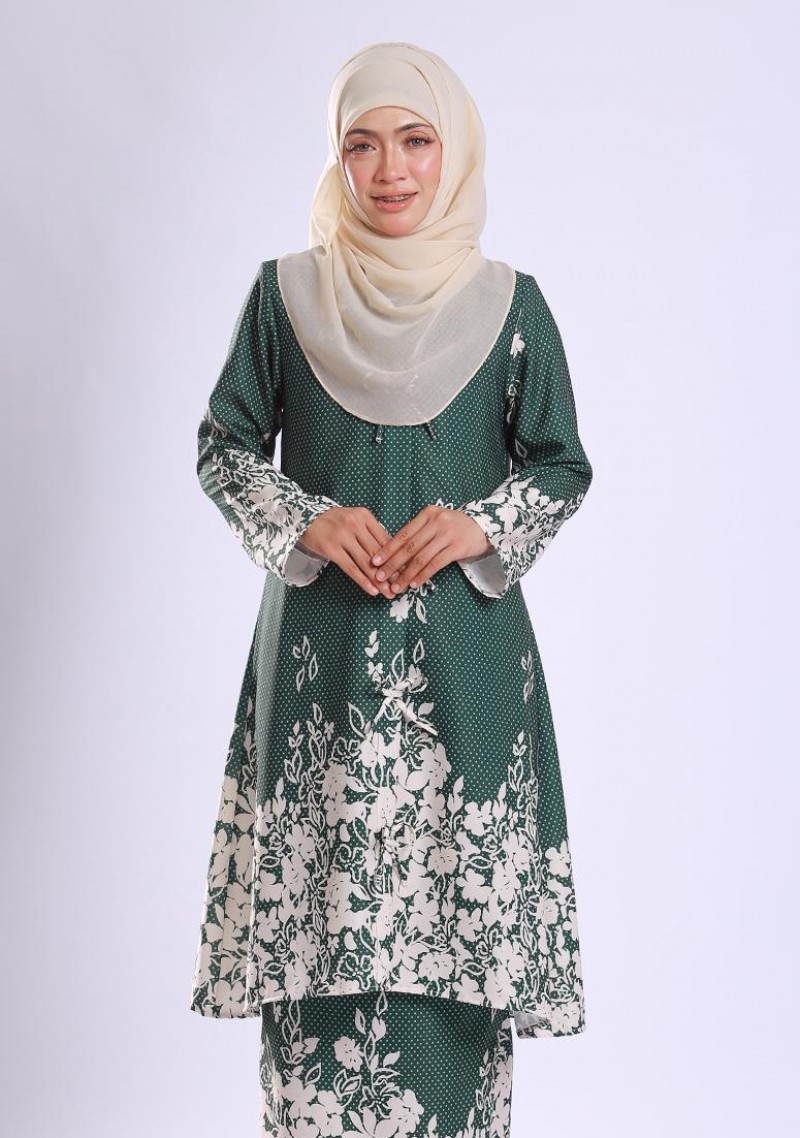 Kurung Dang Wangi 4.0 - Emerald Green
