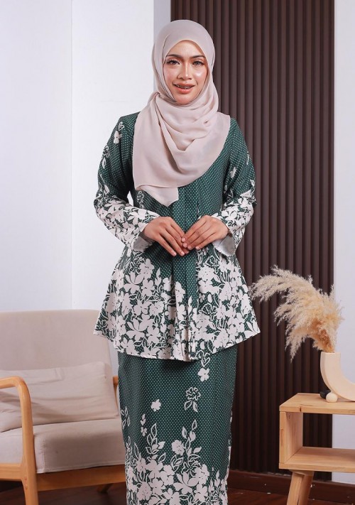 Kebaya Ayuni - Emerald Green