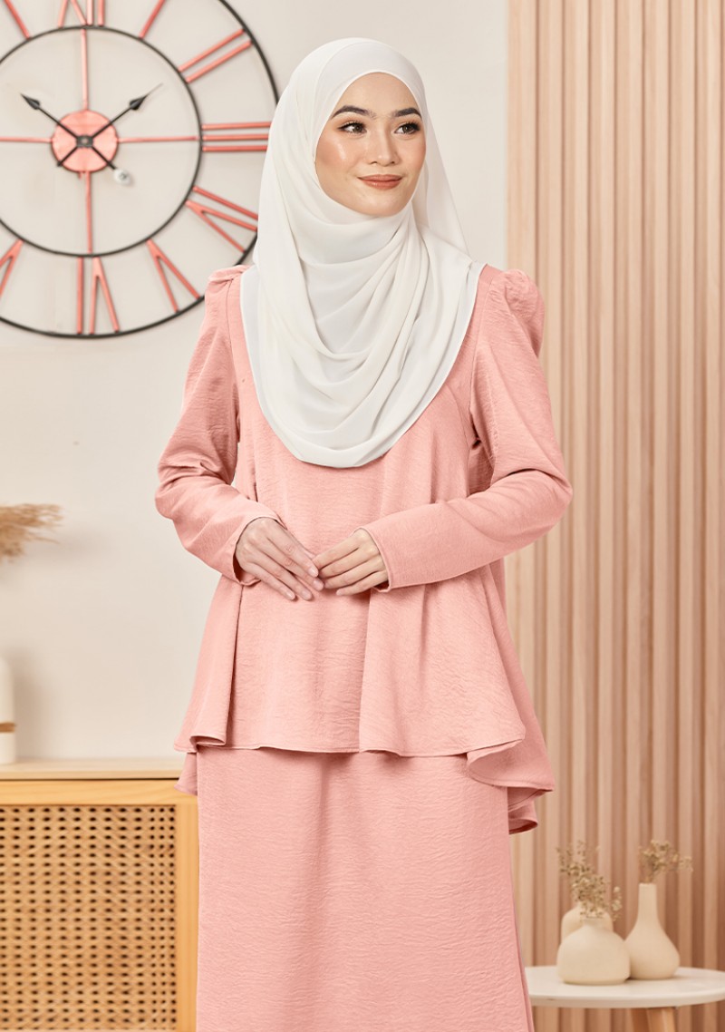 Kurung Puteri Daniya - French Rose