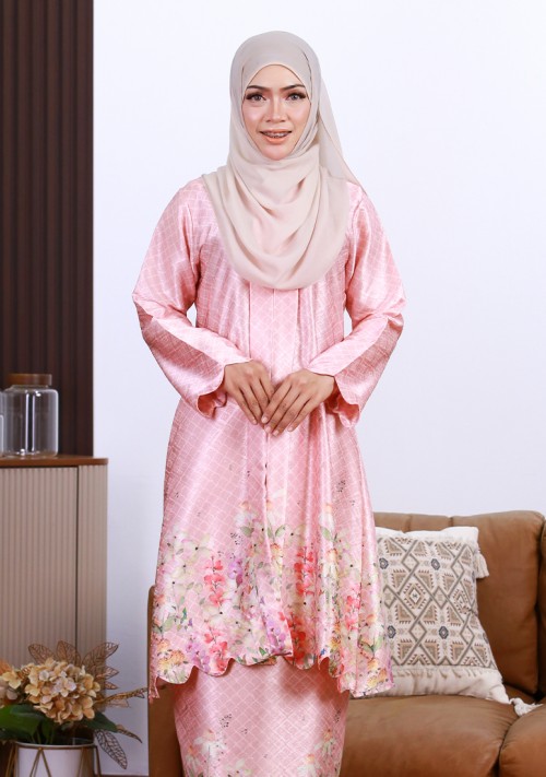 Kebaya Sri Mahsuri - French Rose