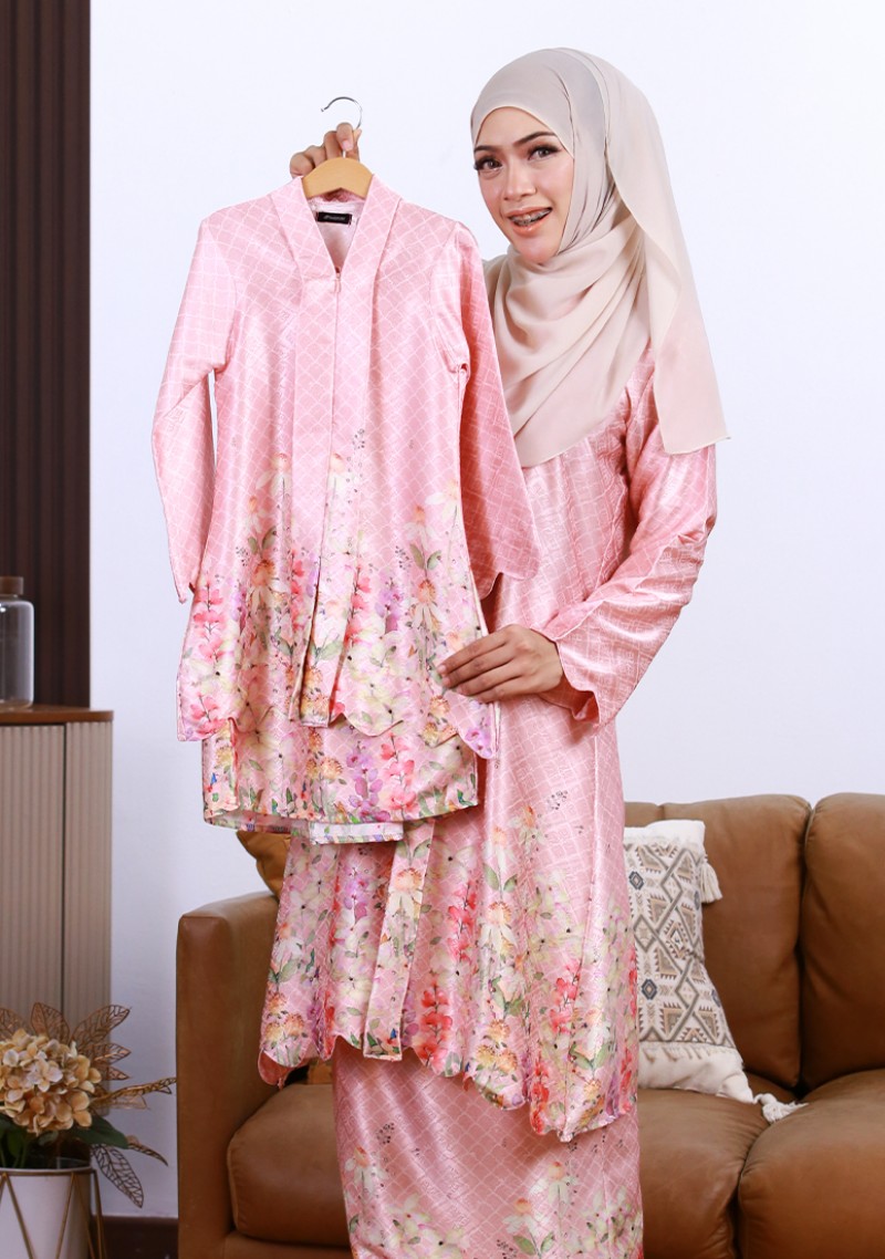 Kebaya Sri Mahsuri Kids - French Rose
