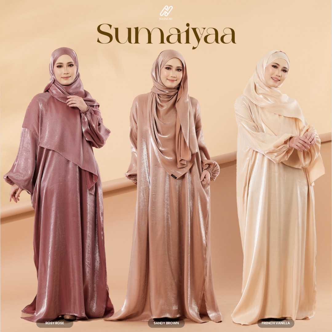 Abaya Sumaiyaa - Sandy Brown