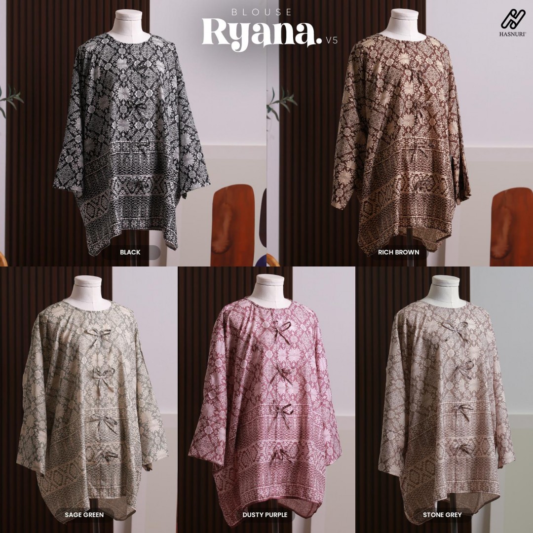Blouse Ryana V5 - Stone Grey