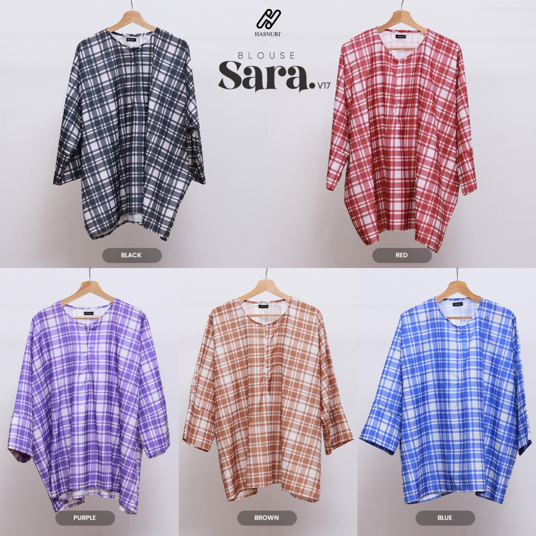 Blouse Sara V17 - Black