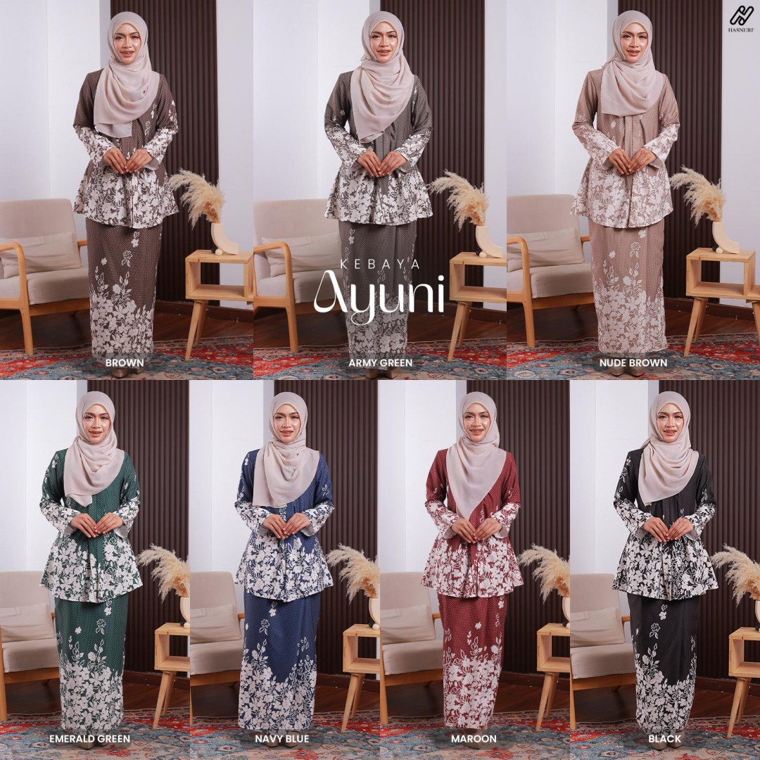 Kebaya Ayuni - Brown