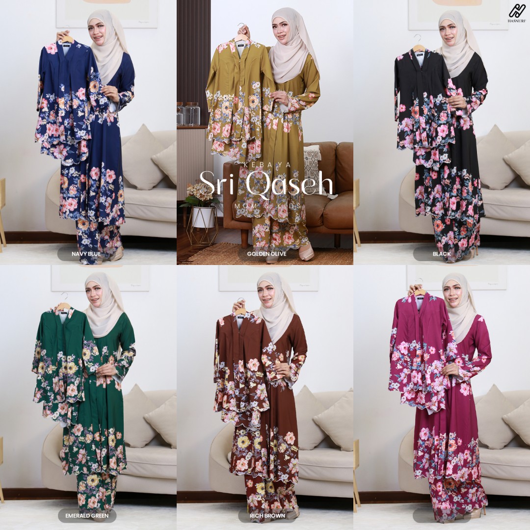 Kebaya Sri Qaseh - Golden Olive