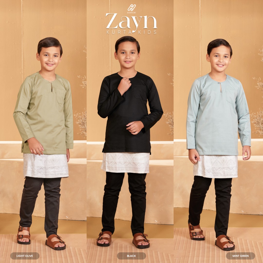 Kurta Zayn Kids - Mint Green