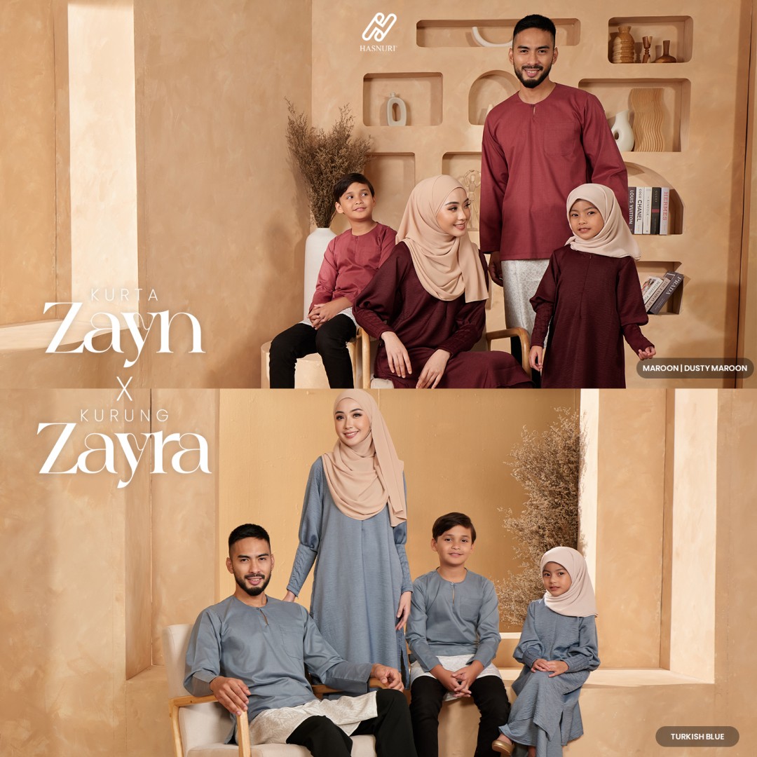 Kurta Zayn - Dusty Maroon