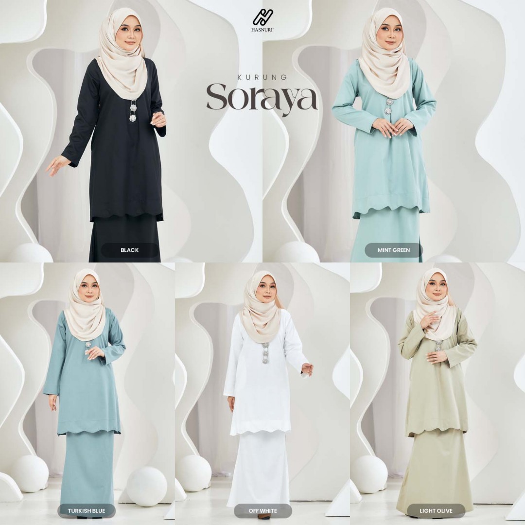 Kurung Soraya - Off White