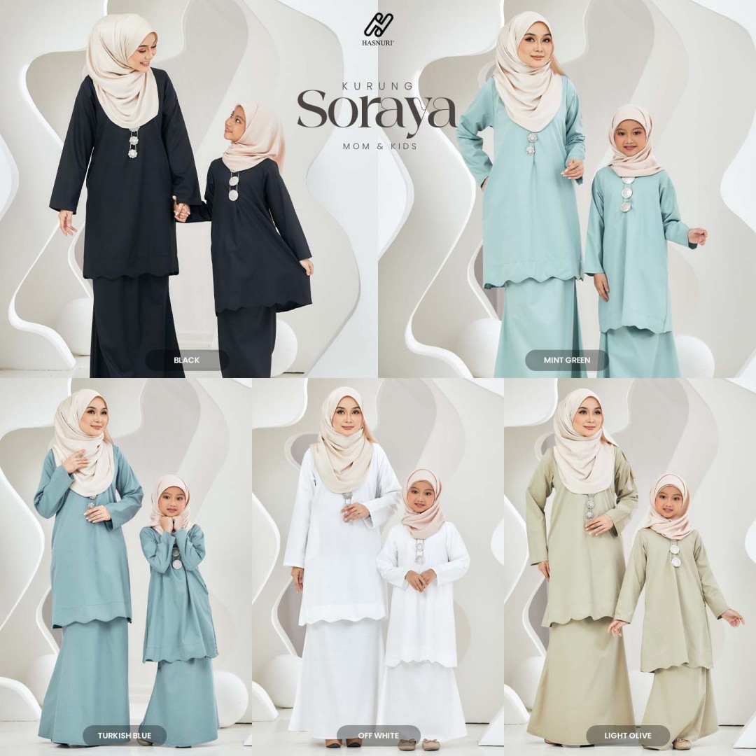 Kurung Soraya - Off White