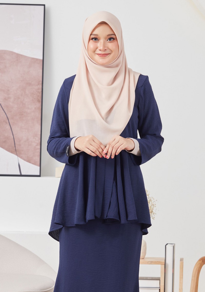 Kebaya Faraa - Navy Blue