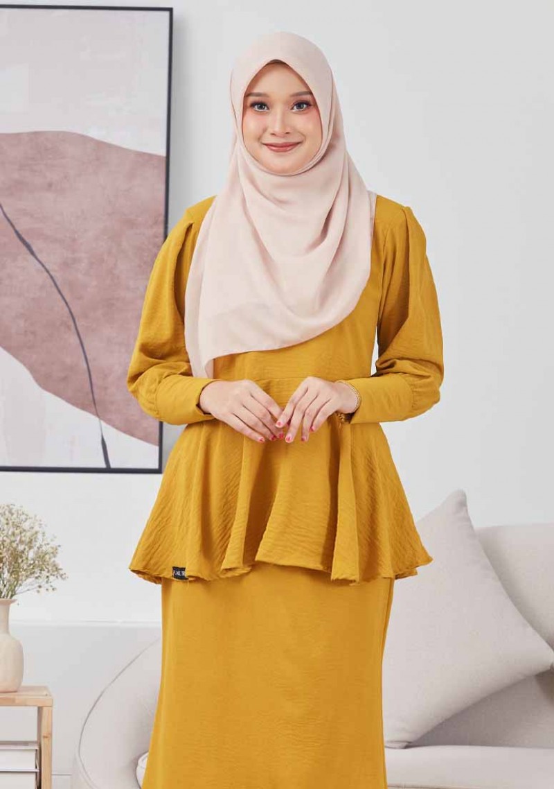 Kurung Dalili - Mustard
