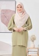 Kurung Fateen - Green