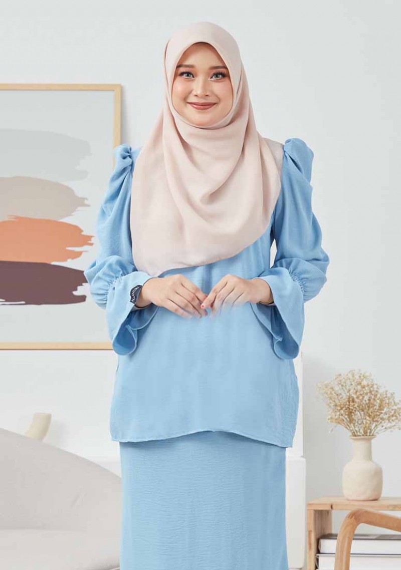Kurung Fathia - Baby Blue