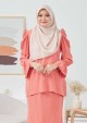 Kurung Fathia - Peach