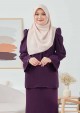 Kurung Fathia - Dark Purple