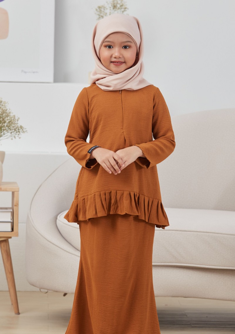 Kurung Wawa Kids - Gold