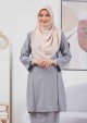 Kurung Zahara - Grey
