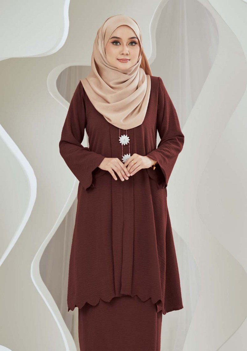 Kebaya Samihah - Dark Choc