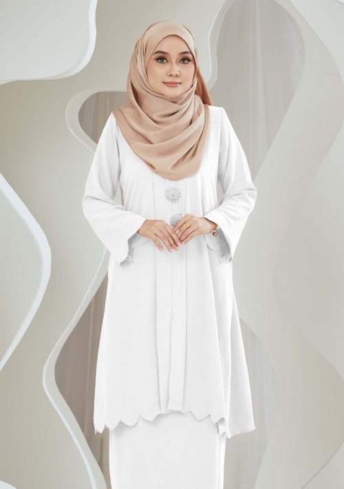 Kebaya Samihah - Off White