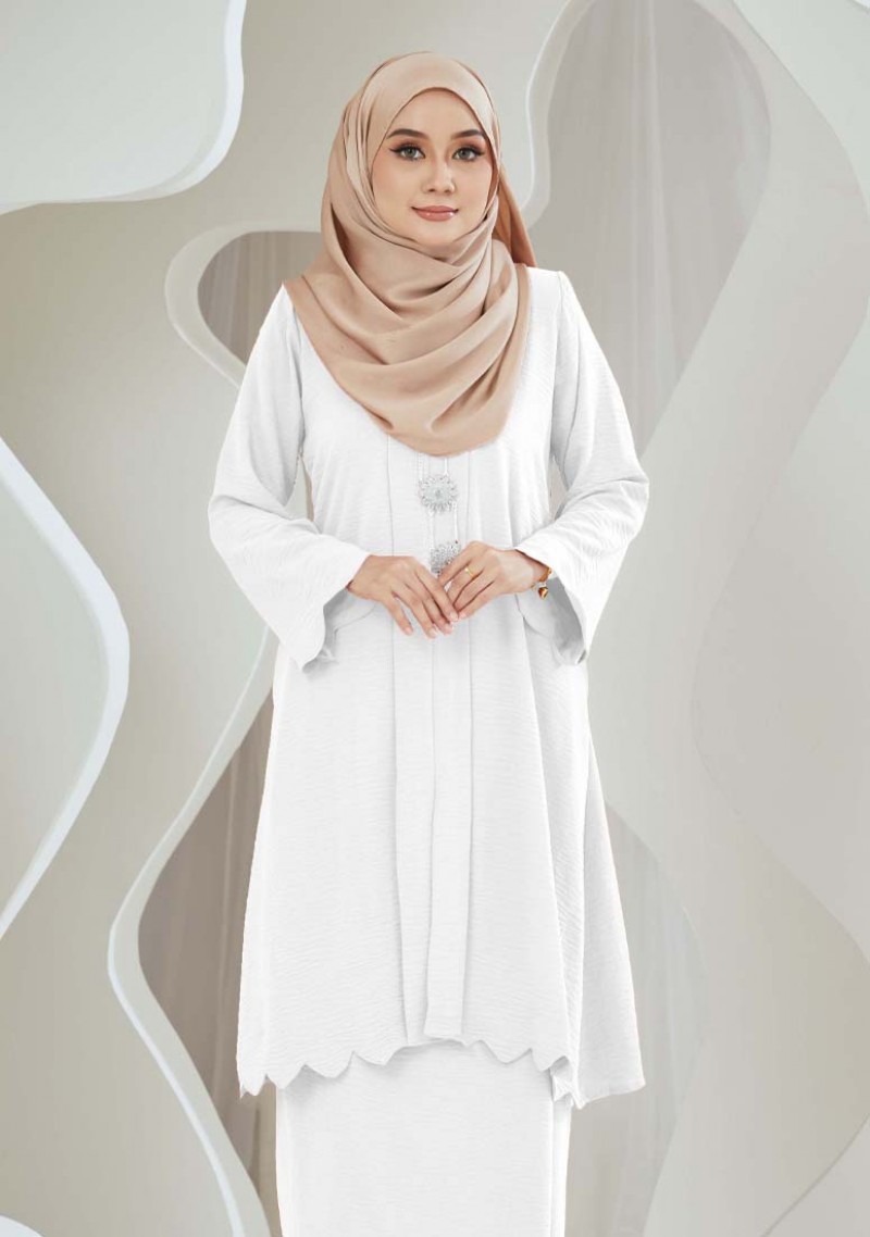 Kebaya Samihah - Off White
