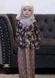 Kurung Dang Tiara Mini Kids - Burgundy