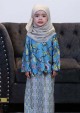 Kurung Dang Tiara Mini Kids - Dusty Blue
