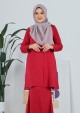Kurung Deera - Maroon