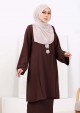 Kurung Nur Zaleha - Dark Choc
