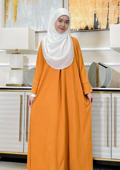 Dress Muslimah P18 - Honey Mustard