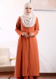 Kurung Princess Siti - Golden Brown