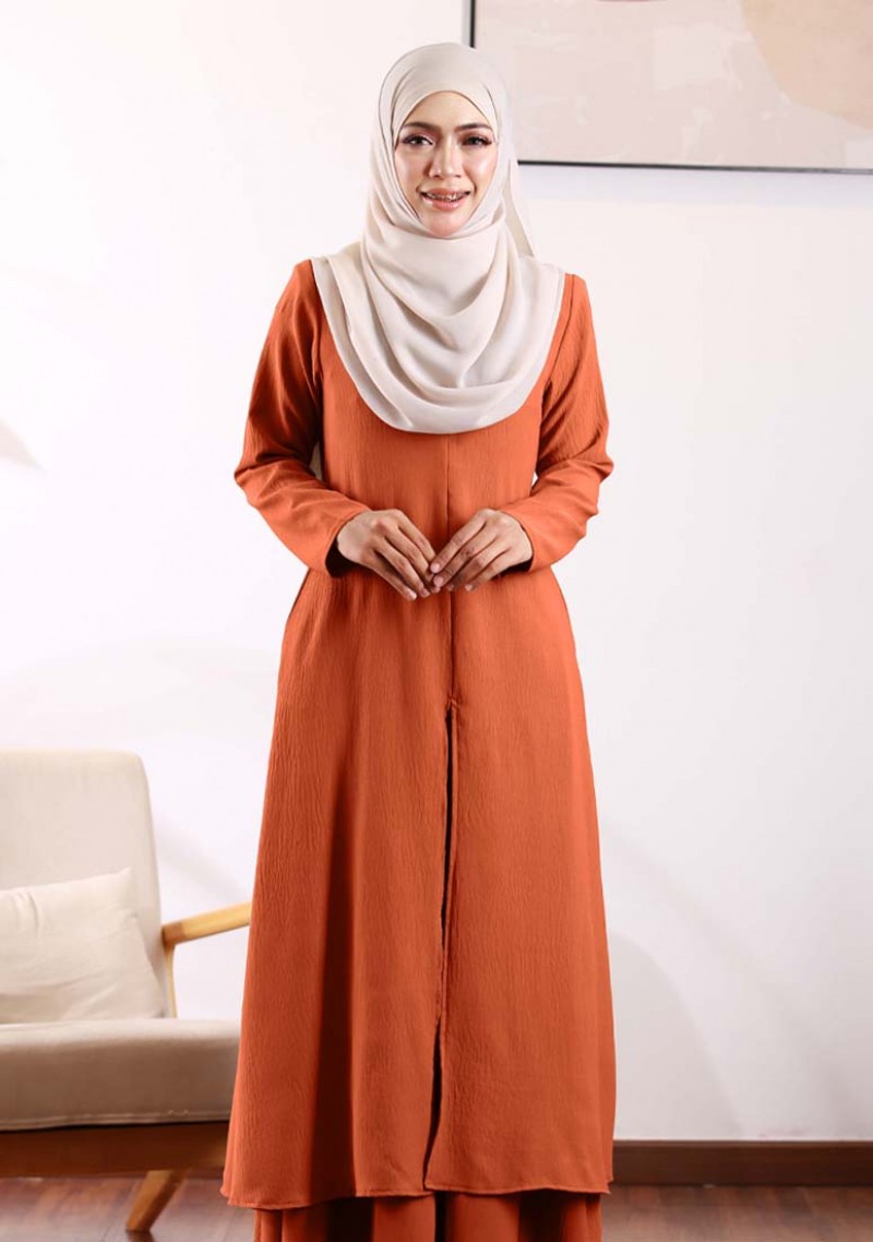 Kurung Princess Siti - Golden Brown