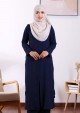 Suit Nur Sharra - Navy Blue