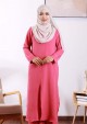 Suit Nur Sharra - Rouge Pink