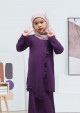 Kurung Areefa Kids - Mauve