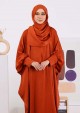 Abaya Wardina - Burnt Orange