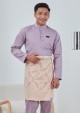 Baju Melayu Asyraf - Lilac Purple