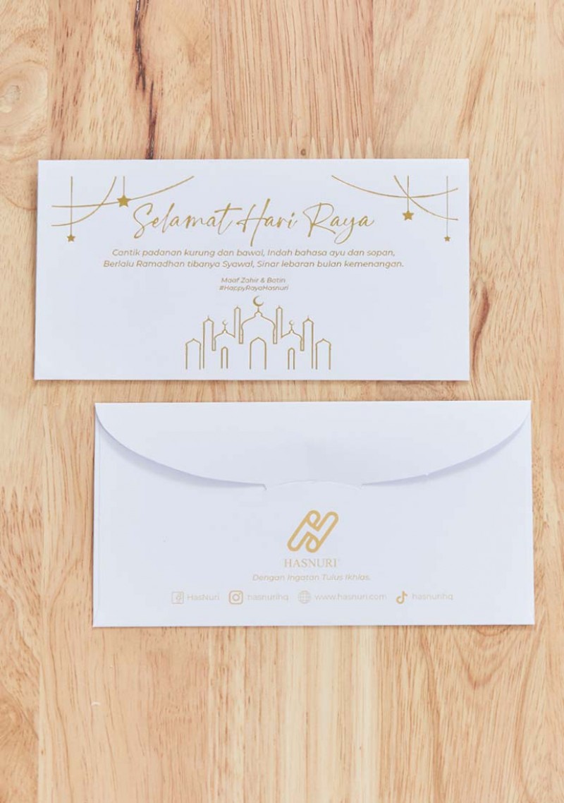 Sampul Raya Hasnuri - White