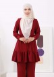 Suit Afiaa - Plum