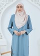 Suit Syaqila - Turkish Blue