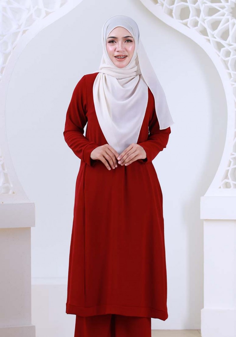 Suit Zetty - Maroon