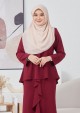 Kurung Alinda - Maroon