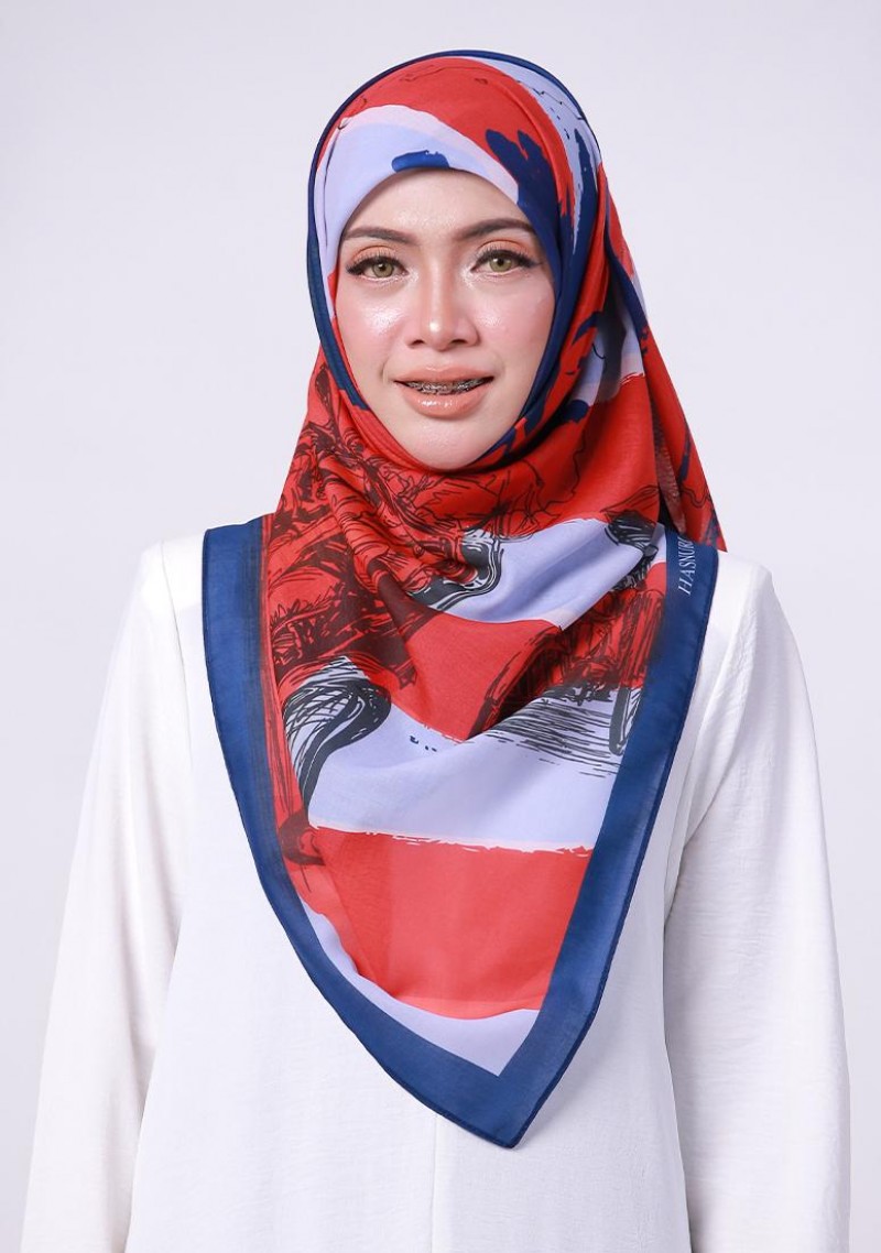 Tudung Bawal Merdeka - Gemilang